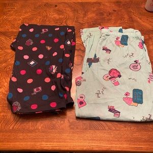 Girls pj bottoms